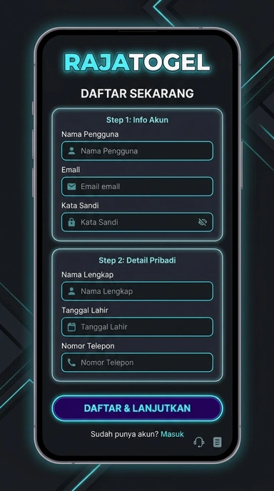 Panduan Registrasi Akun Baru Rajatogel untuk Android